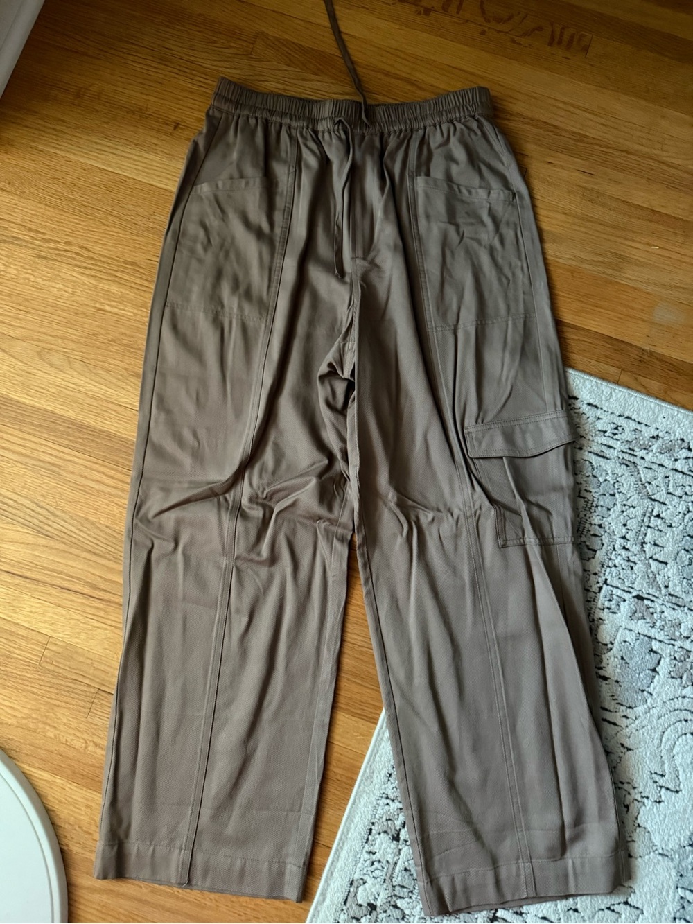 Madewell Brown Cargo Lounge Pants - Relaxed Fit